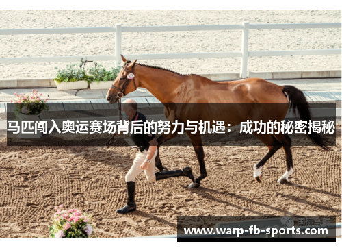 马匹闯入奥运赛场背后的努力与机遇:成功的秘密揭秘 马匹闯入奥运赛场背后的努力与机遇:成功的秘密揭秘